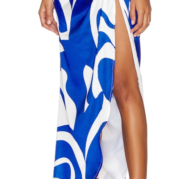 SNDYS Skirt, XS, Never Worn, White & Blue - Picture 2 of 3